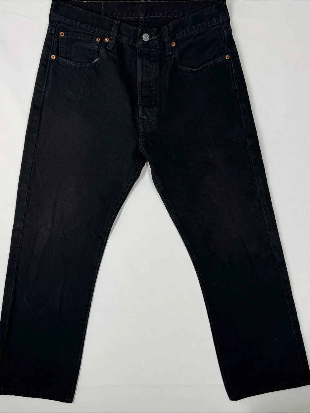 Levi’s 501 Men's Black Straight-Leg Jeans